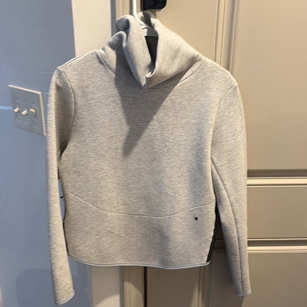 Nike Light Gray High-Neck Pullover - image 2